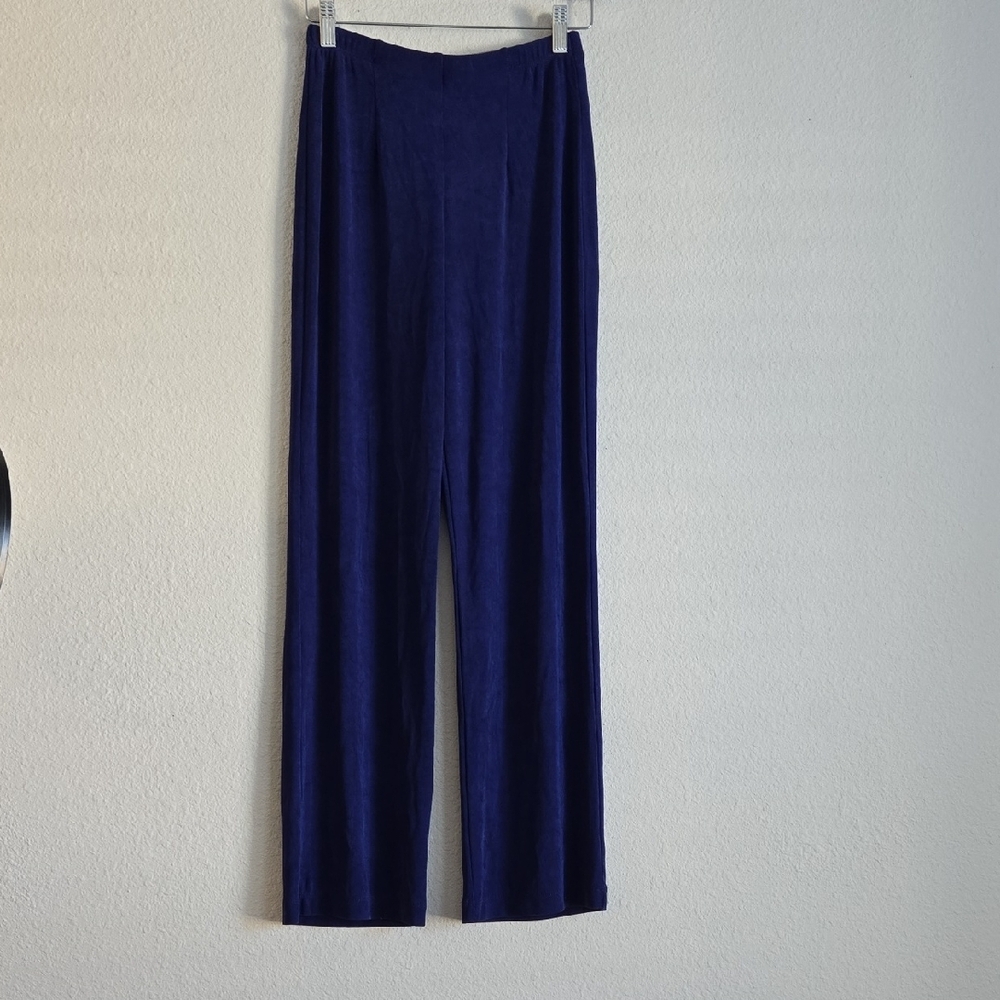 Chico's Travelers Deep Blue Women's Slinky Pant Size 0 (S)